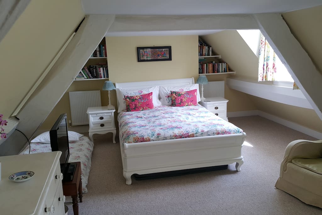 The attic room