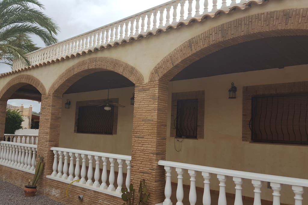 Front of Finca