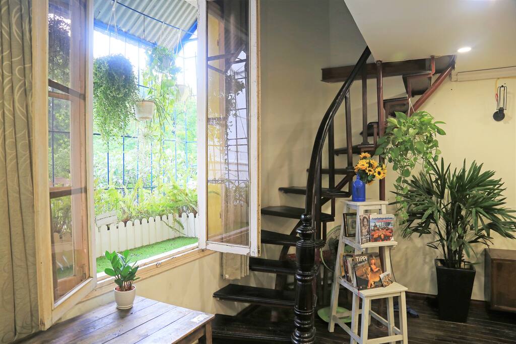 large open window