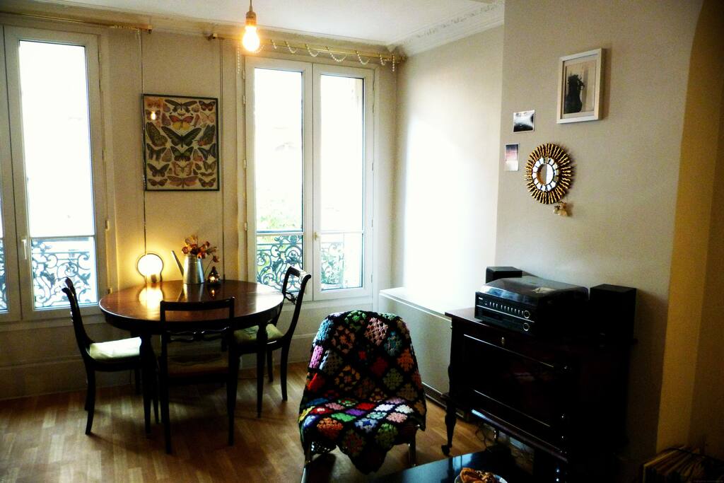 Salon exposé plein sud