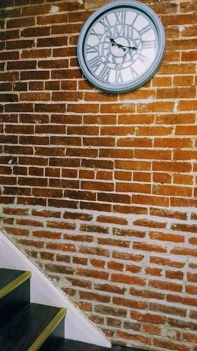 Historic time 100 years old wall