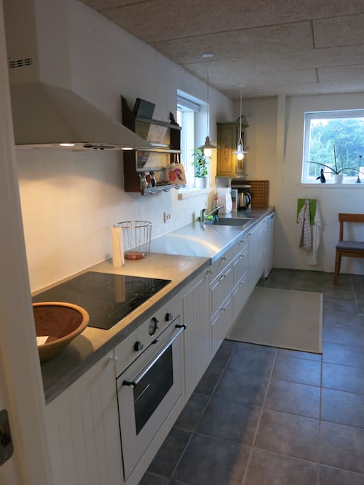 Hyggeligt landkøkken