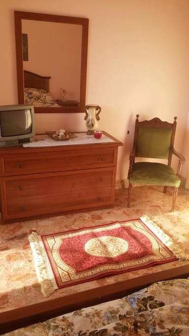Un particolare della matrimoniale