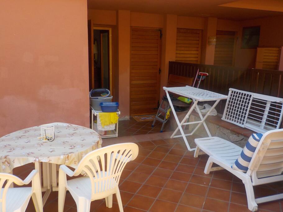 Terrazzo dietro