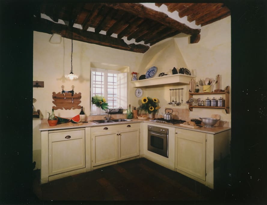 Cucina con tutte le comodità