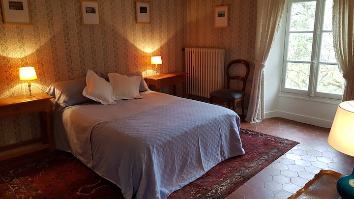 Chambre bleue