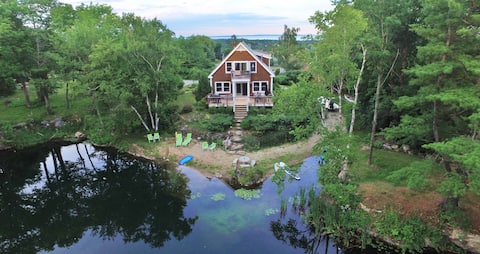Coastal Maine - Private Quarry 10 min from Camden