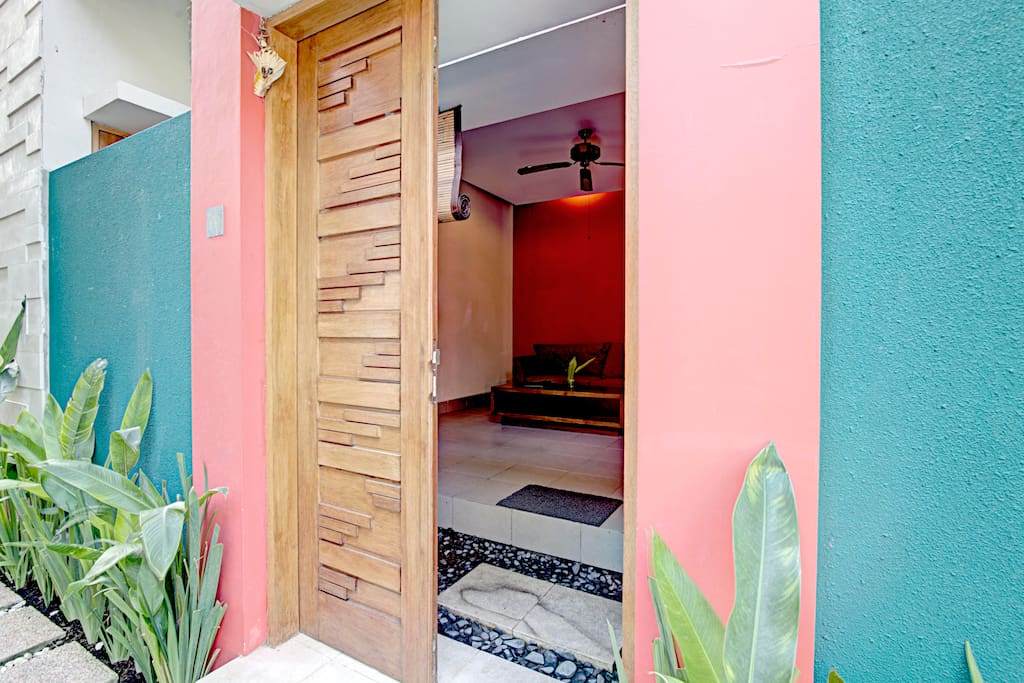 Private entrance into our first floor suite