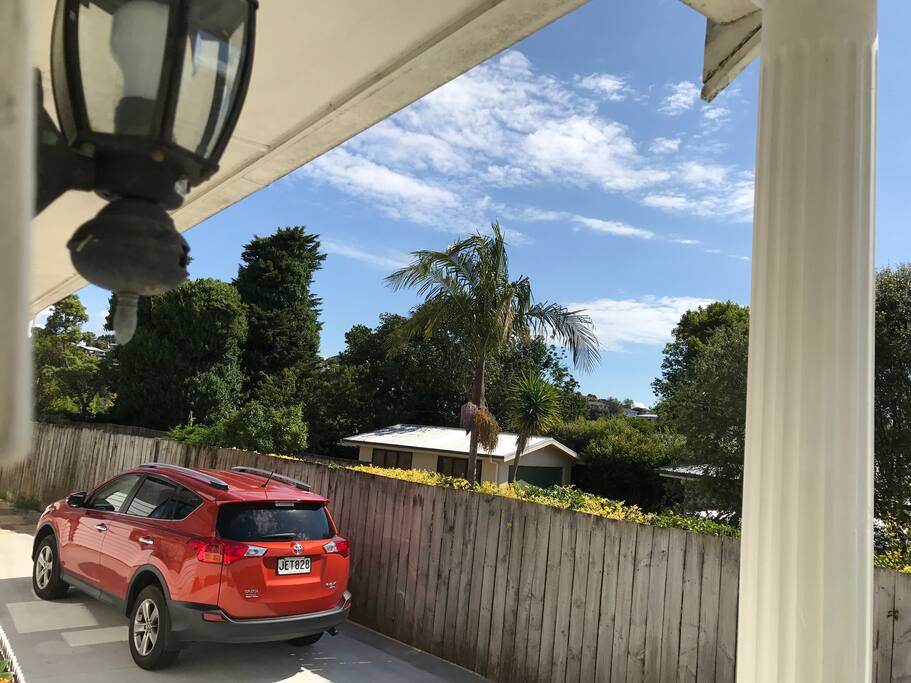 view from front door