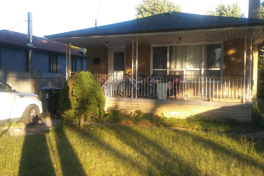 Front and yard