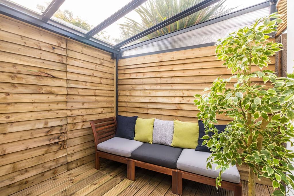 Patio sitting room