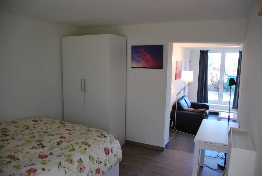 Bedroom with double bed