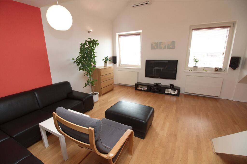 Living area - grab a drink and take a break.