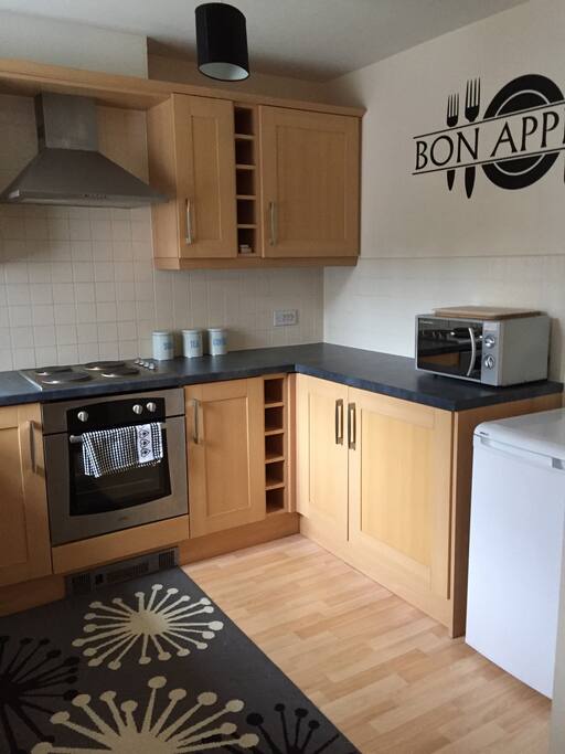 Fully equipped kitchen
