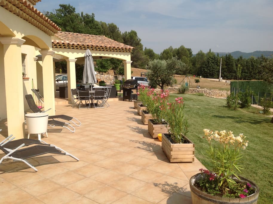 grande terrasse plein sud