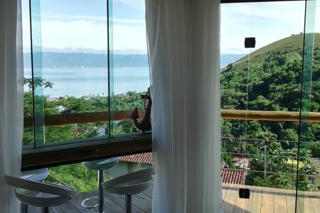 Bangalô Navy com vista para o mar! :)