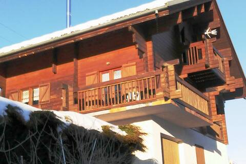 Spacious and comfortable chalet.