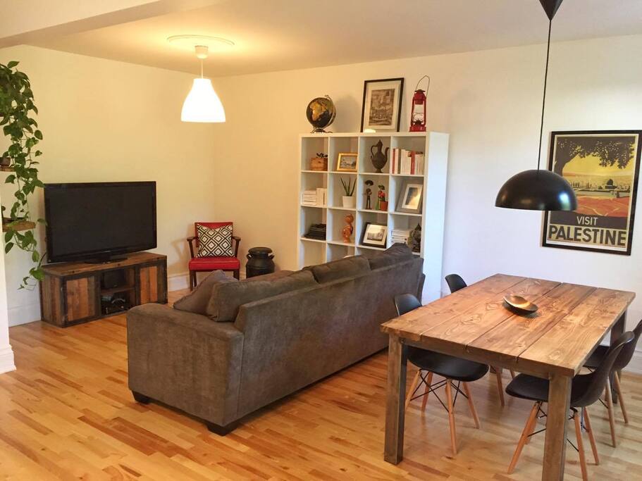 L'espace salon - salle à manger dans toute sa splendeur