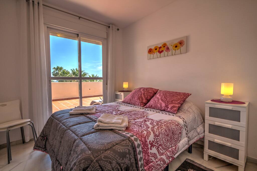 Second bedroom with terrace access