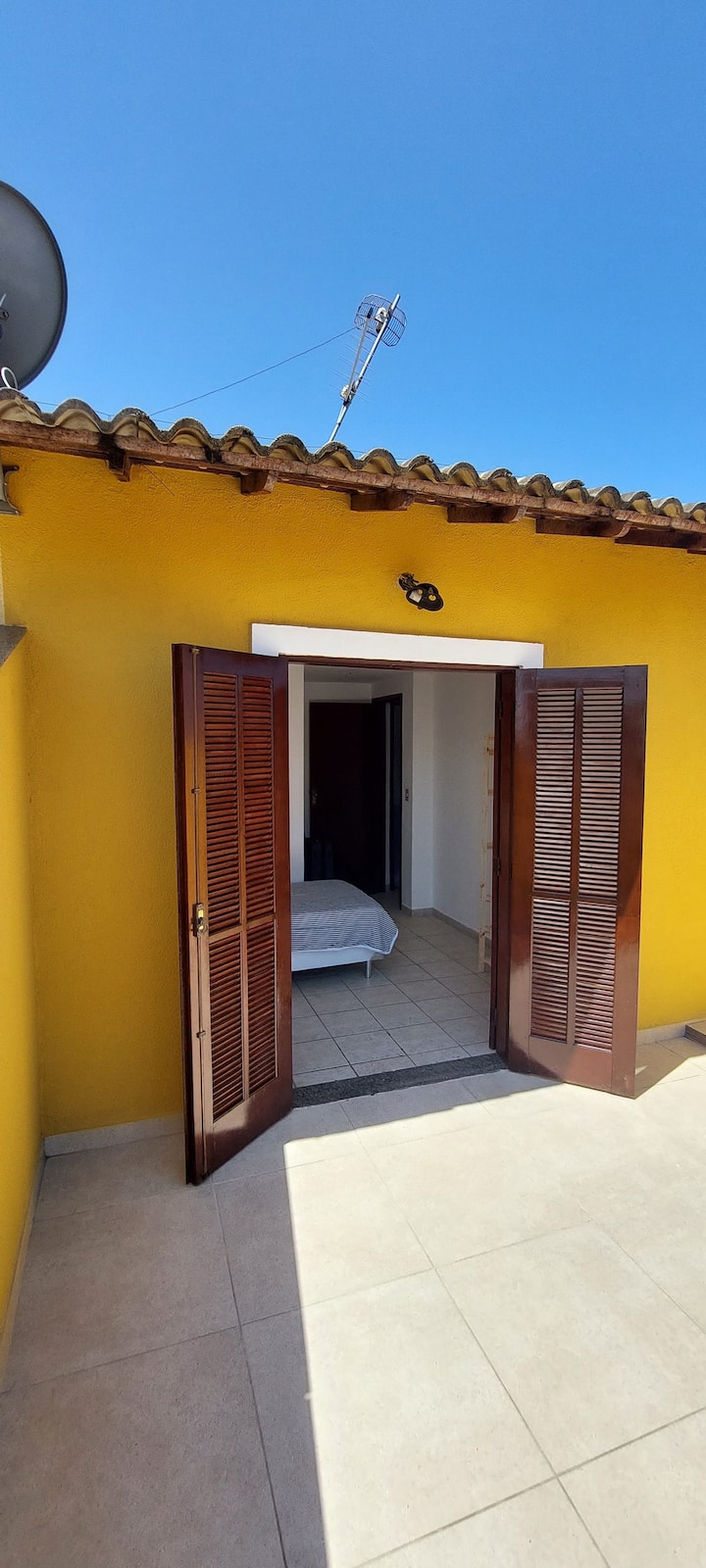 balcony and view from the bedroom next to the suite 