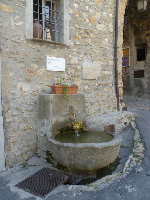 An old fountain