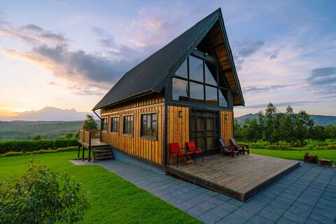 Cabin A! One of 4 beautiful cabins. Sleeps 4-6.