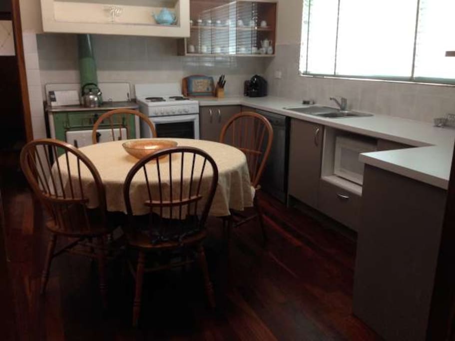This kitchen is recently renovated