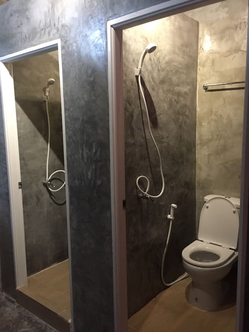 Three brand new bathrooms