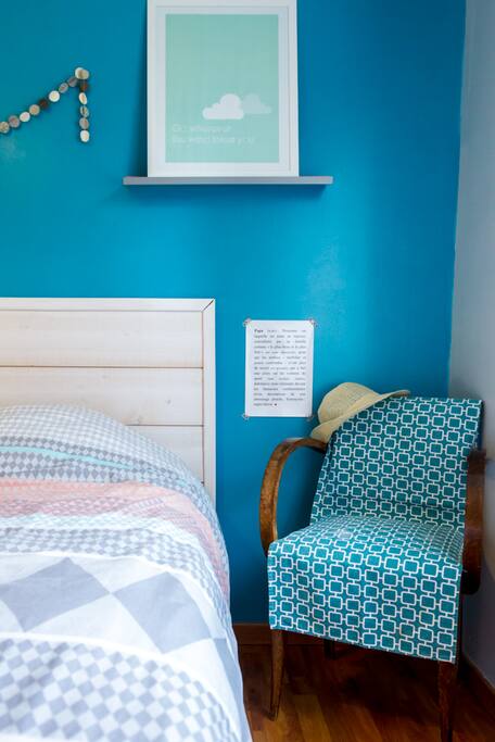 Chambre lit king size