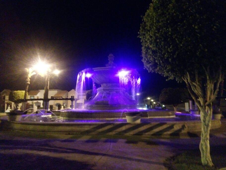 areas de esparcimiento, caminar, meditar, leer...