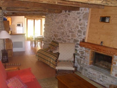 SAVOYARD CHALET FACING MONT BLANC