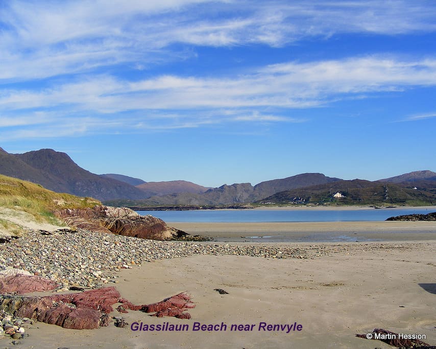 Beach near property