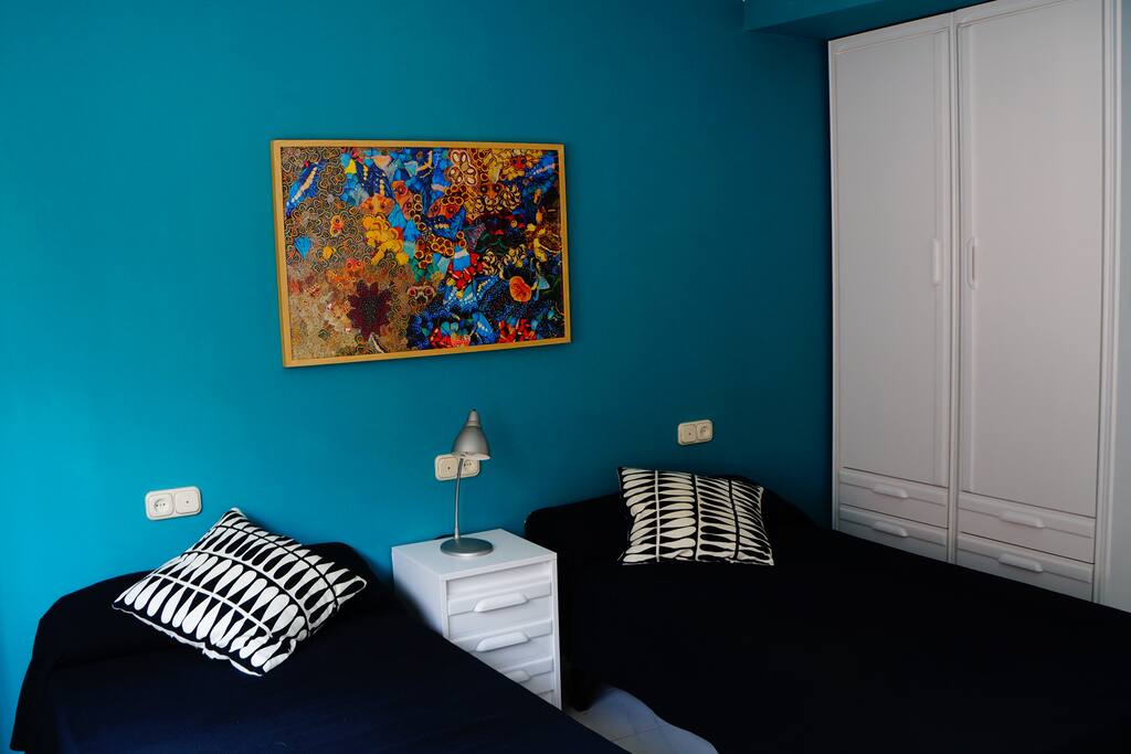 Habitación con camas gemelas