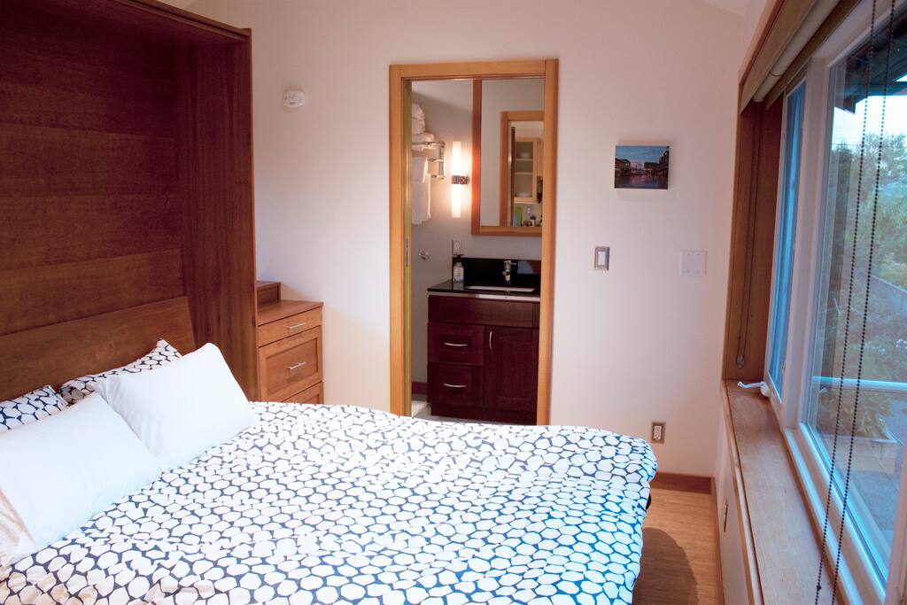Murphy bed on upper floor