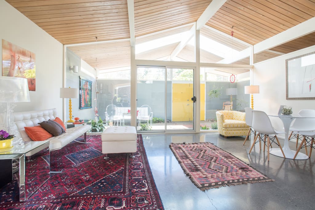 Love the post and beam construction