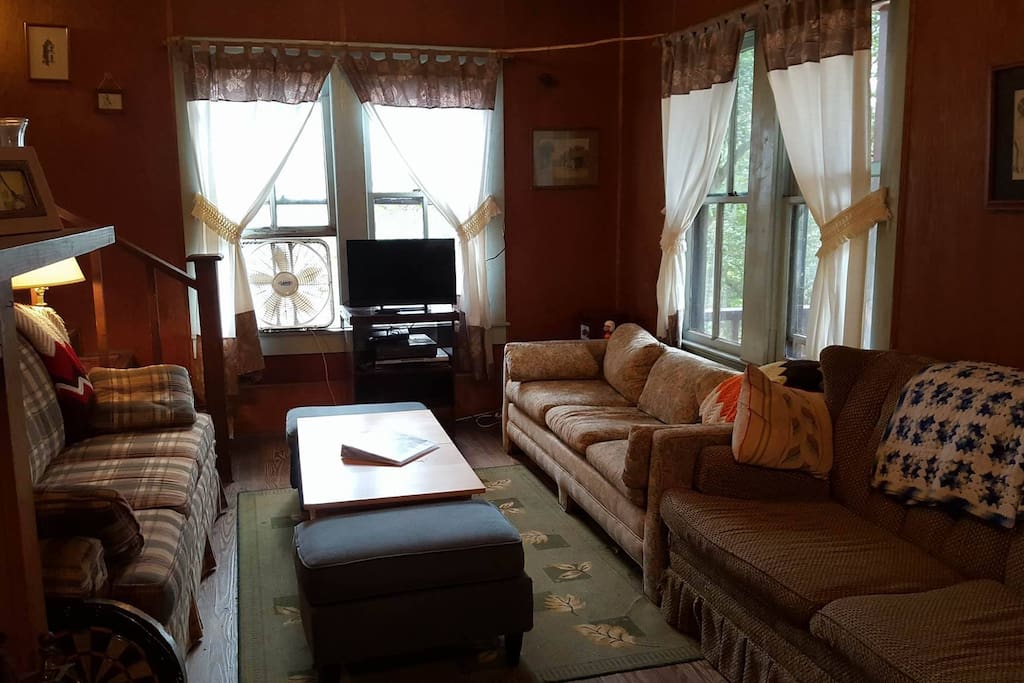 Family Room! Each sofa has a pullout bed!