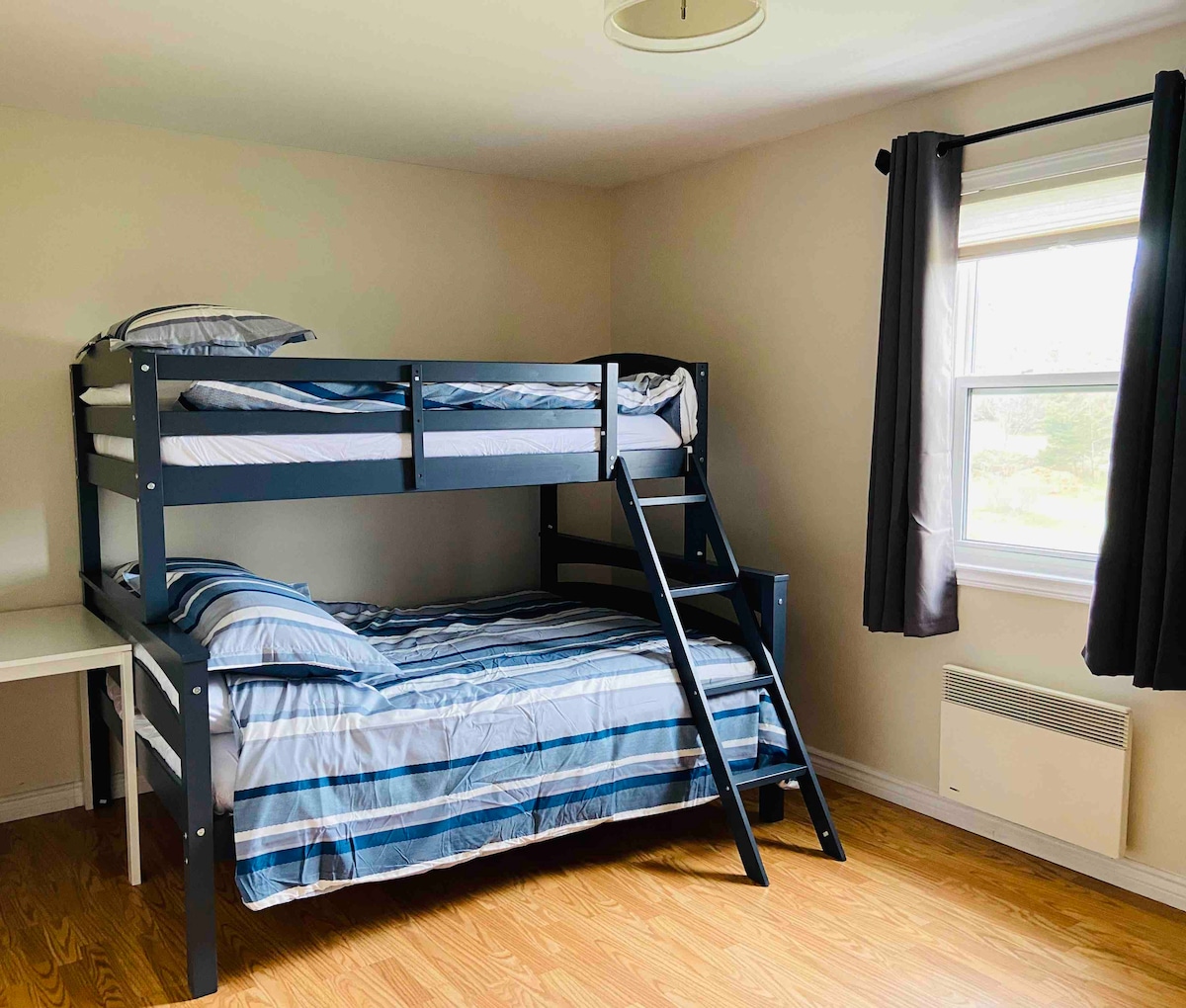 Twin over full bunk bed room