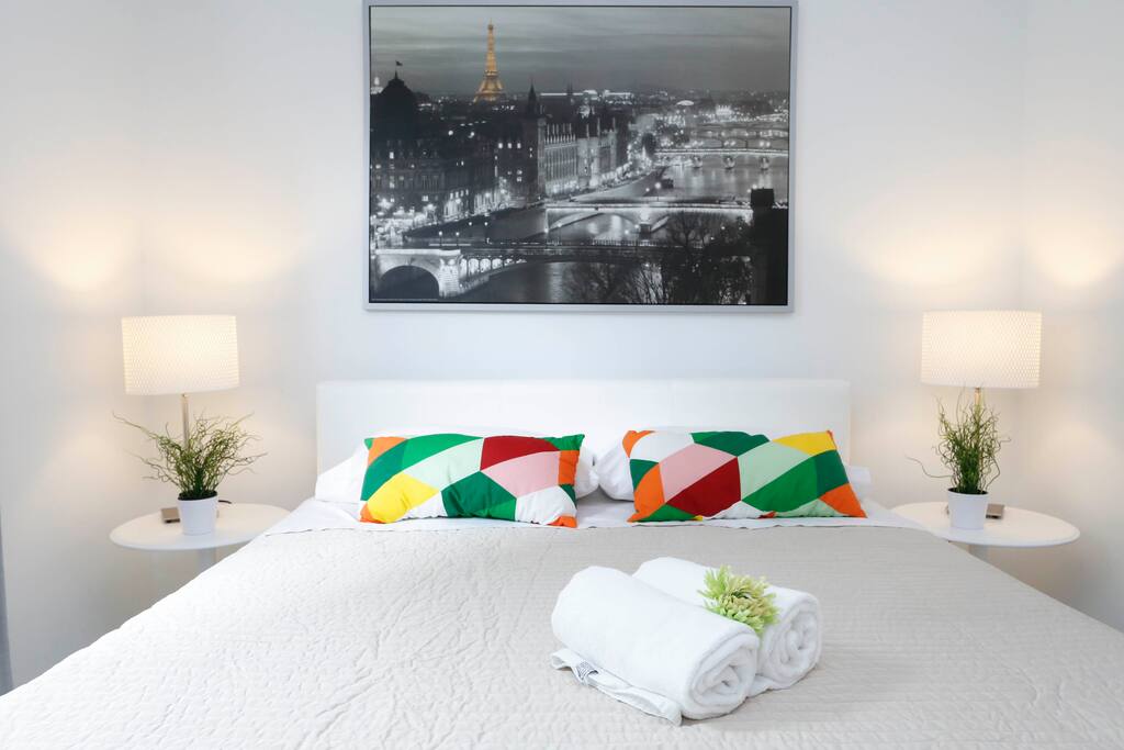 The master bedroom