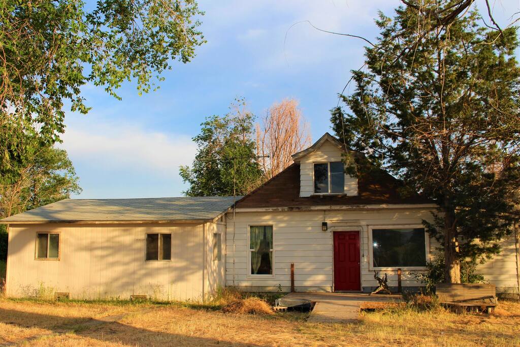Our cabin is on 1.5 acres, so there is plenty of space for tents.