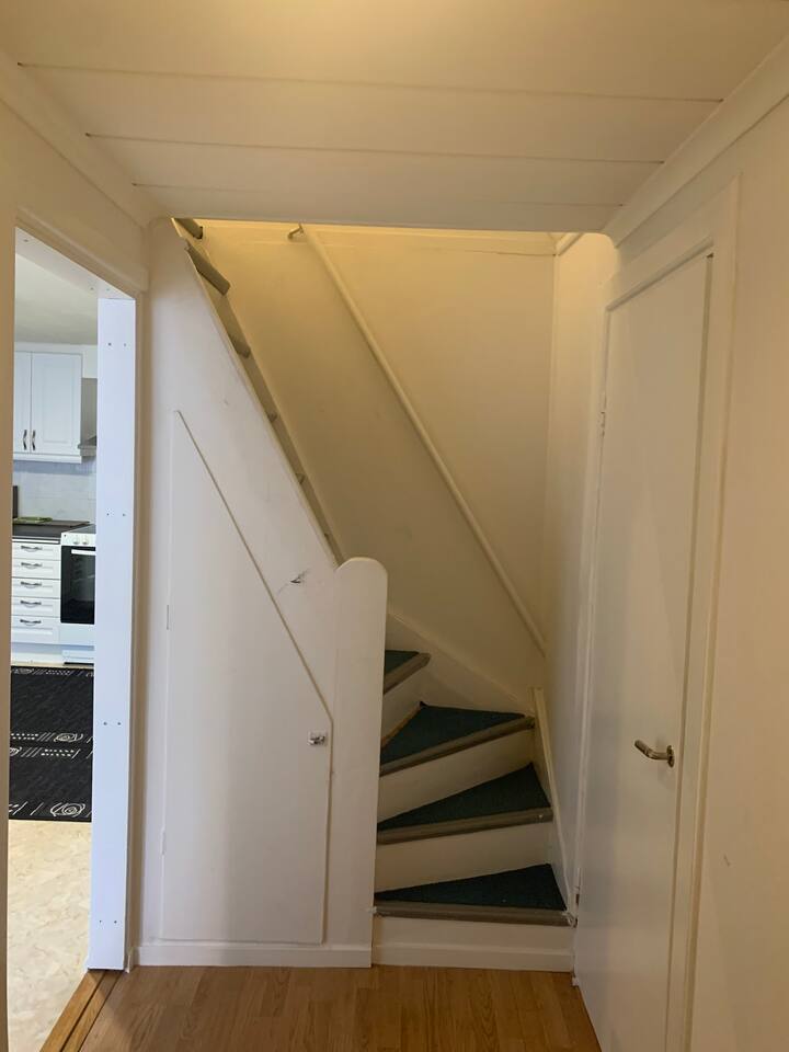 stairs to the second floor.