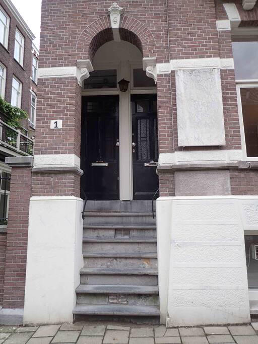 Stairs to front door
