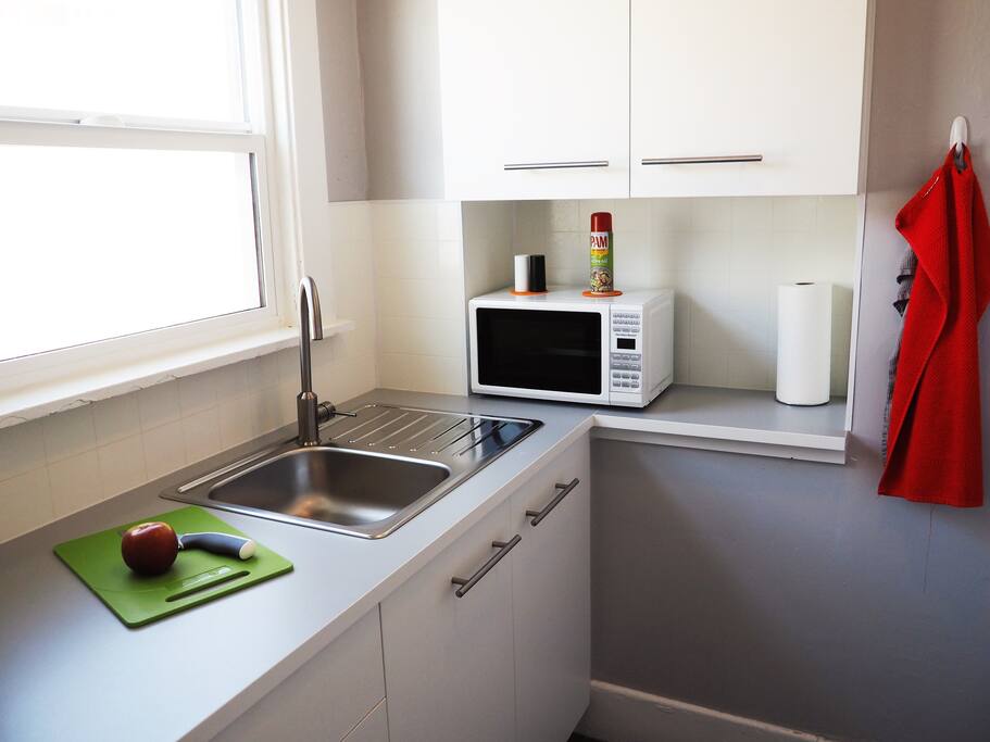 Newly renovated kitchen with all accessories.