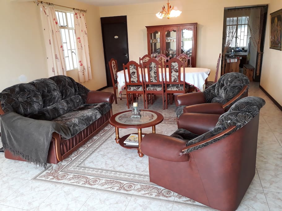 Spacious living room.