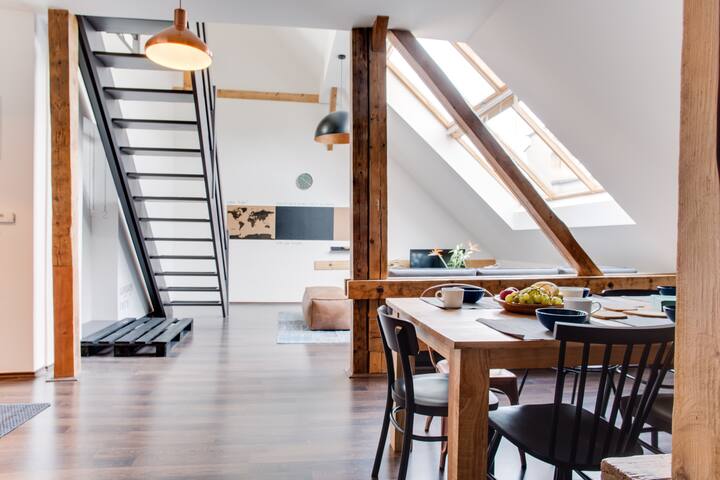 UNIQUE heavenly DUPLEX, Prague 1, ROOF TOP TERRACE gallery image 4