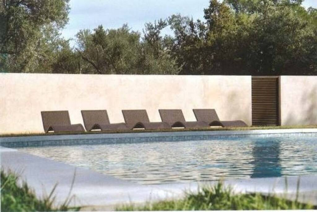 La piscine / The swimming pool