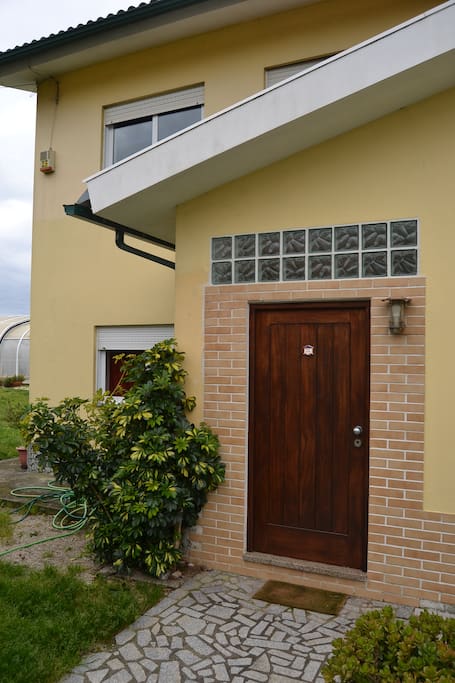 main entrance door