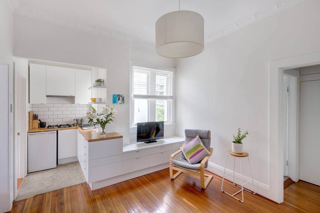 Lounge room and Kitchen