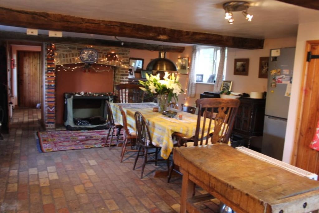 Shared Large Open Plan Kitchen