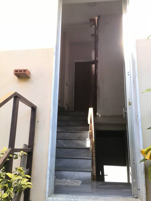 Private Entrance/exit stairs
