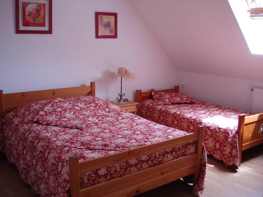 Chambre 2+1 places